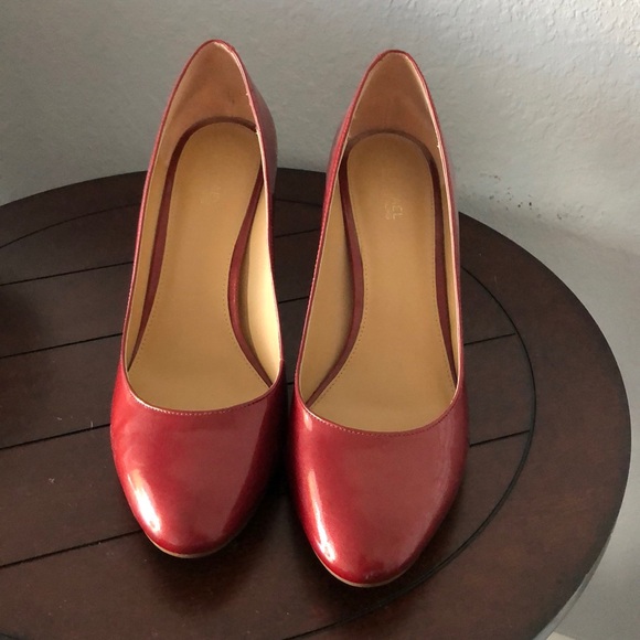Red Michael Kors heels, size 10 - Picture 2 of 3